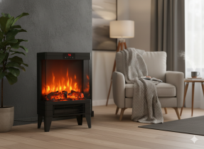 Chomik - Elektrischer Kamin 2000 W - FIN7308