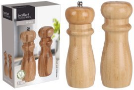 Set aus Pfeffer- und Salzmühlen aus Bambus – AMS28202