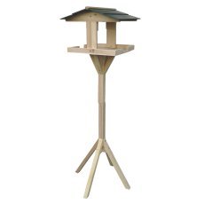 Holz-Vogelfutterhaus mit Ständer - EDA7915