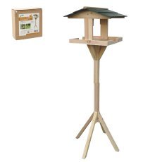 Chomik - Holz-Vogelfutterhaus mit Ständer - EDA7915