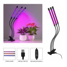 3-armige LED-Pflanzenlampe für Zimmerpflanzen – EDA3814