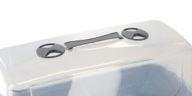 Chomik - Pflanztisch mit Abdeckung – Anthrazit – LAR3982