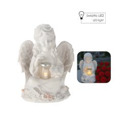 Chomik - Figur Engel LED 18 - ZOZ4357