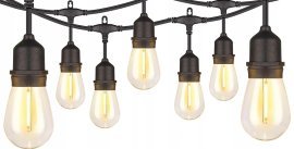 Chomik - Gartengirlande 230 V, 3+7 m, 10 LED, warmweiß - SOL1243