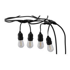 Chomik - Gartengirlande 230 V, 3+7 m, 10 LED, warmweiß - SOL1243