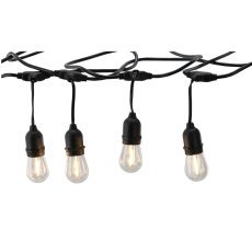 Chomik - Gartengirlande 230 V, 3+7 m, 10 LED, warmweiß - SOL1243