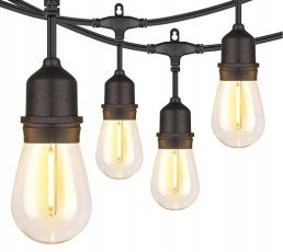 Chomik - Gartengirlande 230 V, 3+7 m, 10 LED, warmweiß - SOL1243