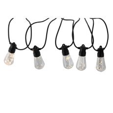 Chomik - Garten-Girlande 12 V, 3+7 m, 10 LED warmweiß - SOL1274