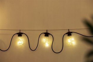 Chomik - Gartengirlande 12 V, 3+17 m, 20 LED warmweiß - SOL1281 -