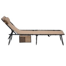 Chomik - Gartenliege – Creme – LEZ6902