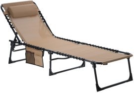 Chomik - Gartenliege – Creme – LEZ6902