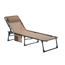 Chomik - Gartenliege – Creme – LEZ6902