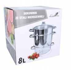 Chomik - Edelstahl-Saftspender 8 L – WOT9008