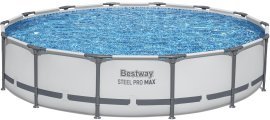 Pool mit Metallrahmen 427x84 cm - BES56595