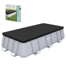 Abdeckplane für rechteckigen Pool 4,04×2,01 m - BES58232