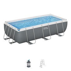 Chomik - Pool mit Metallrahmen 4,04x2,01x1 m - BES56442