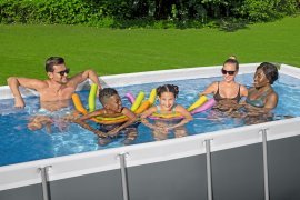 Chomik - Pool mit Metallrahmen 4,04x2,01x1 m - BES56442