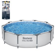 Bestway Steel Pro MAX Pool mit Metallrahmen 305×76 cm - BES56406