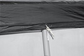 Chomik - Abdeckung für rechteckigen Pool mit Metallrahmen – BES58442
