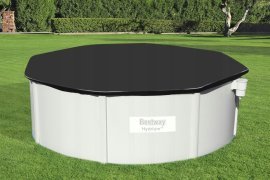 Chomik - Poolabdeckung mit Metallrahmen 3,96 m - BES58292