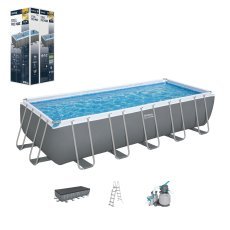 Chomik - Pool mit Metallrahmen 6,40×2,74×1,32 m - BES5612b-
