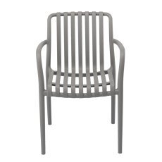Chomik - Gartenstuhl – grau – FAT8663