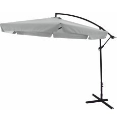 Gartenschirm Banana 3 m – grau – GAO6280