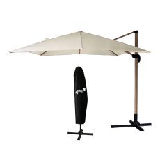 Chomik - Gartenschirm 3x3 m Roma – Beige - GAO6327
