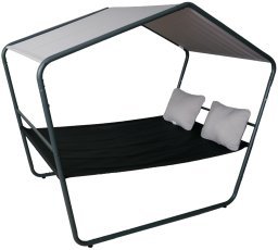 Doppelte Gartenliege mit Sonnendach - FAT4590
