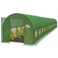 Gartengewächshaus mit 12 Segmenten und Scharniertür – TUN5115