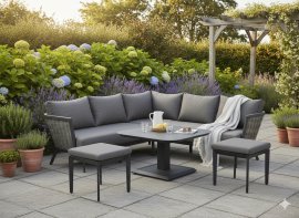 Chomik - Gartenmöbel-Set Tallinn - ALM8123