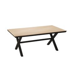 Chomik - Gartentisch mit Polywood – Dunkelgrau – RIT6259