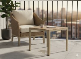 Chomik - Gartentisch aus Aluminium – ATO0395
