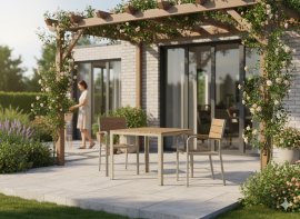 Chomik - Gartentisch aus Aluminium – ATO0395