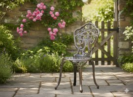 Chomik - Gartenstuhl aus Aluminium Danbury - ATO4034