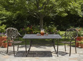 Chomik - Gartentisch aus Aluminium Hastings - ATO4089