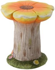 Gartenfigur – Blumentopfständer Orange Rose – GOT7225