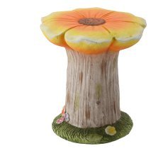 Gartenfigur – Blumentopfständer Orange Rose – GOT7225