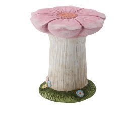Gartenfigur – rosa Pflanzenständer für Blumentöpfe - GOT7232