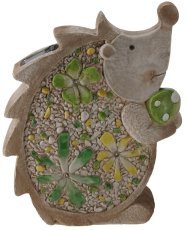 Gartenfigur – flacher LED-Igel – GOT7324