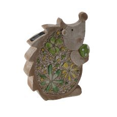 Chomik - Gartenfigur – flacher LED-Igel – GOT7324