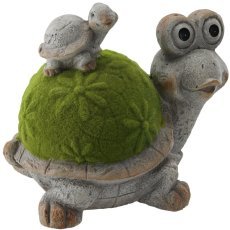 Gartenfigur – Schildkröte mit LED – GOT7508