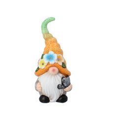 Chomik - Gartenfigur – Zwerg Junge/Mädchen mit LED, 2 Stück – GOT7737