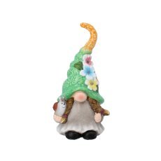 Chomik - Gartenfigur – Zwerg Junge/Mädchen mit LED, 2 Stück – GOT7737