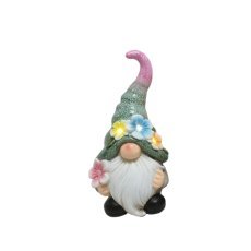 Gartenfigur – Zwerg Junge/Mädchen mit LED, 2 Stück – GOT7744