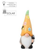 Chomik - Gartenfigur – LED-Zwerg – GOT7775