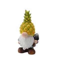 Chomik - Gartenfigur – Ananas-Wichtel mit LED - TOG0333