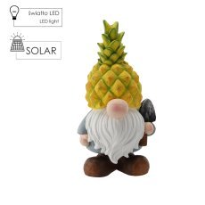 Gartenfigur – Ananas-Wichtel mit LED - TOG0333