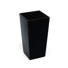 Topf Finezja 25x25 cm mit Einsatz – schwarz - LAM45334