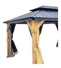 Chomik - Gartenpavillon 3 × 3,65 × 2,78 m - ALF6938